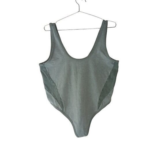 NWT Skims Outdoor Basics Tank Bodysuit SZ 4X in Blue Chalk - Picture 3 of 7